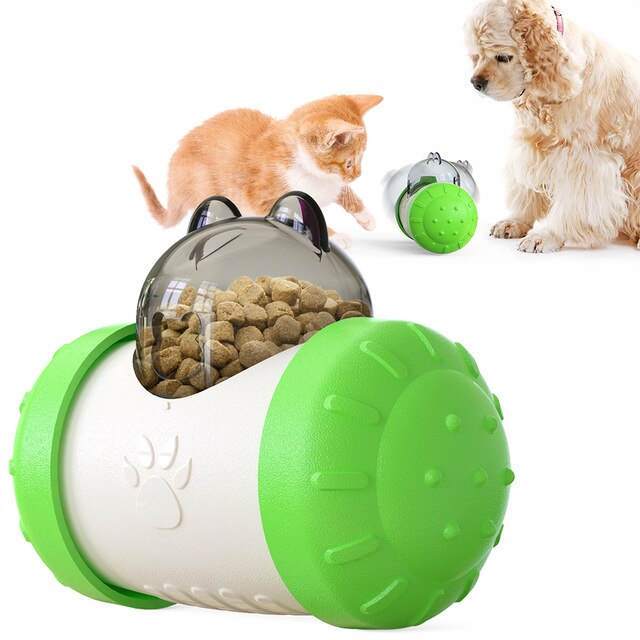 Interactive Rolling Slow Feeder Dog Toy