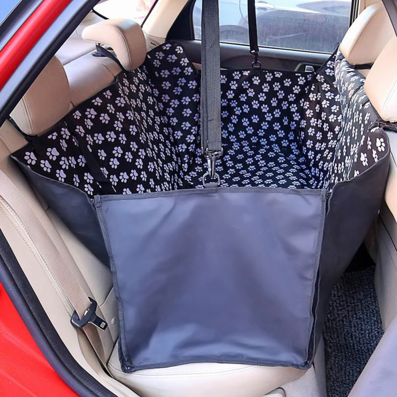 Printed Design Dog Car Seat Cover